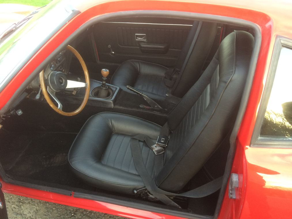 1970 Opel GT 1.9 interior